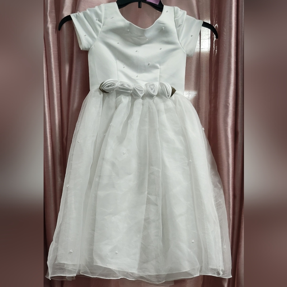 Sweetie Pie Collection White Formal Dress